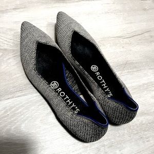 Rothy’s The Point! Nice gray neutral. Very good used condition.